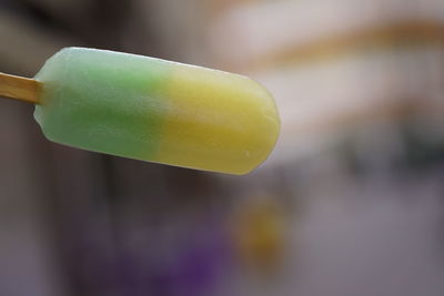 Close-up of ice cream