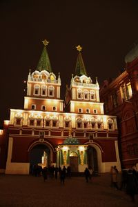 View of building at night