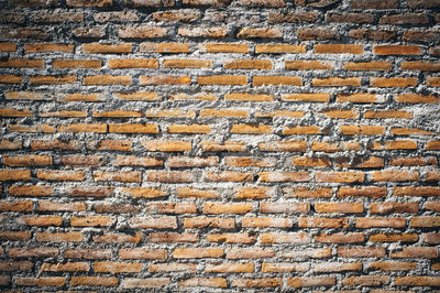 Full frame shot of brick wall