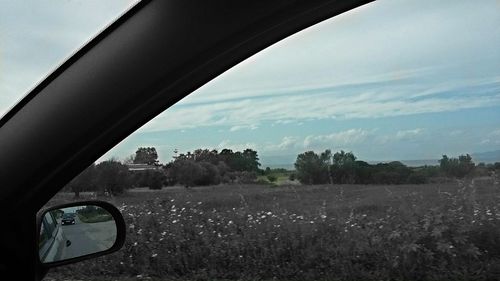 Car on road