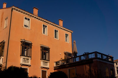 Low angle view of building against sky