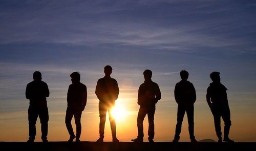 Sun shining through clouds