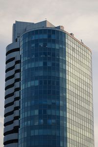 Low angle view of modern building