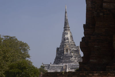 Low angle view of a temple