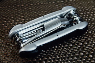 Close-up of multi utility knife