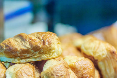 Close-up of bread in store