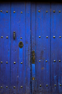 Full frame shot of wooden door