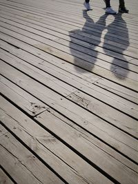 Close-up of wooden wall