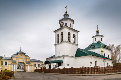 Church of the transfiguration of the lord in polotnyany zavod village, russia