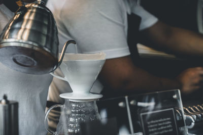 Close-up of coffee cup