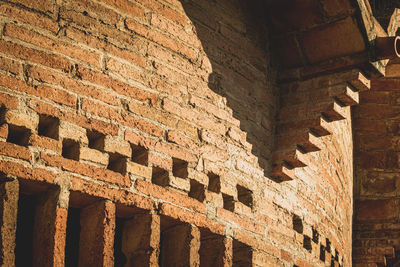 Low angle view of old building