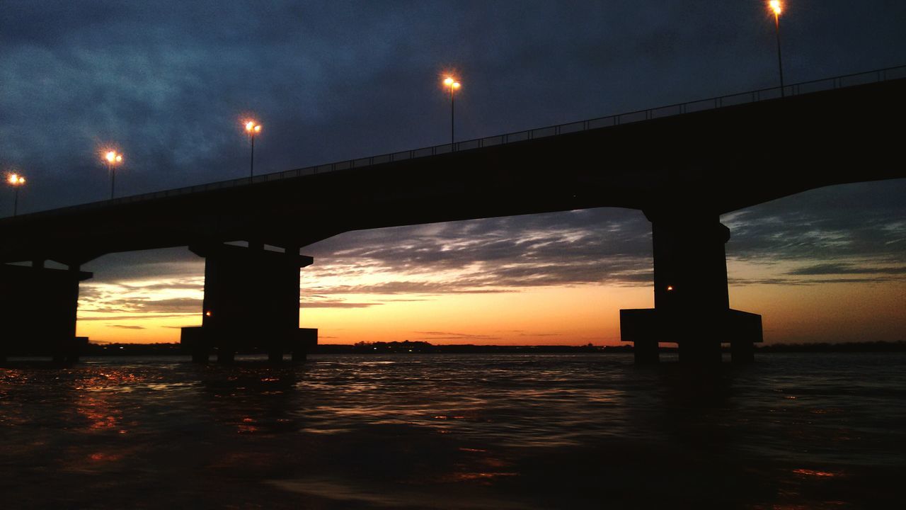 bridge - man made structure, transportation, water, connection, built structure, night, sky, engineering, no people, river, illuminated, outdoors, nature, architecture, beauty in nature