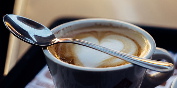 Close-up of coffee cup