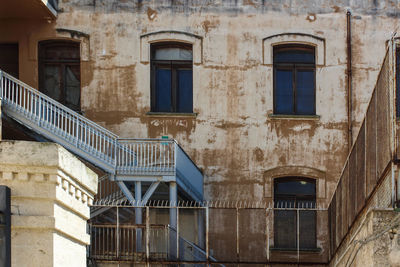 Low angle view of old building