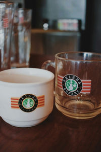 Close-up of drink on table