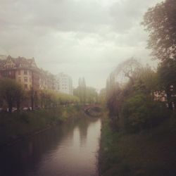 View of bridge over river