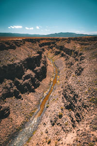 Rio grande gorge, taos, new mexico