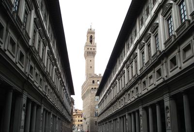 Low angle view of historical building