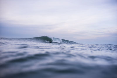 Waves and surf in basque country spain