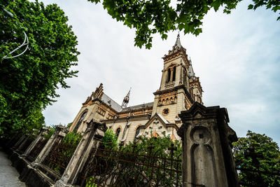 Exterior details of one of the most famous cathedral of batumi, the church of the mother of god