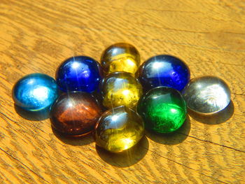 Close-up of multi colored objects
