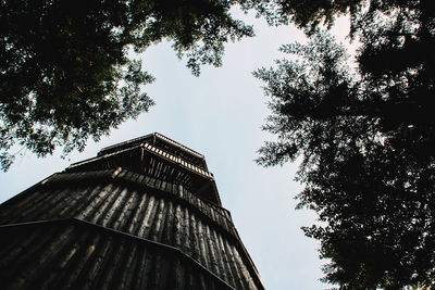 Low angle view of building against sky