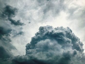 Low angle view of cloudscape