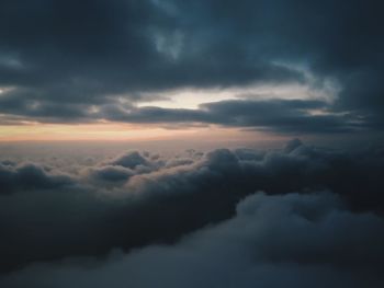 Cloudscape at sunset