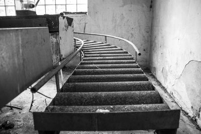 Low angle view of staircase