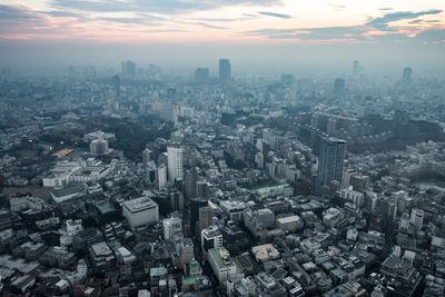 Aerial view of cityscape