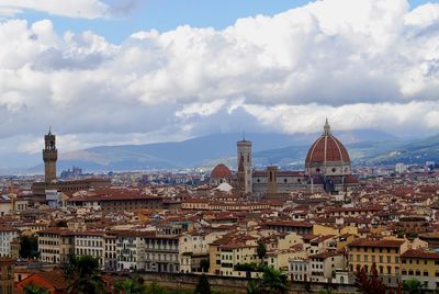 View over florence
