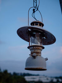 Lantern during blue hour, batam, indonesia