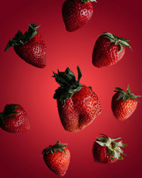 Close-up of strawberries