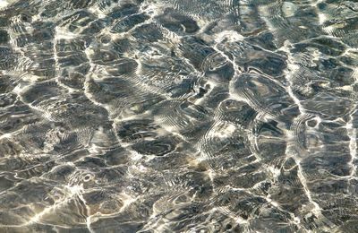 Full frame shot of rippled water