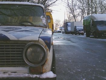 Car on road