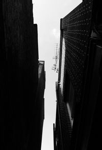 Low angle view of buildings against sky