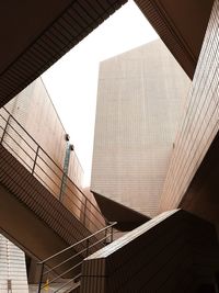 Low angle view of buildings against sky