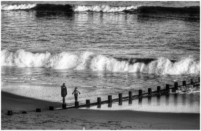 Scenic view of beach