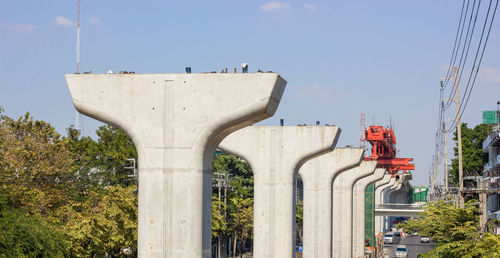 View of construction site