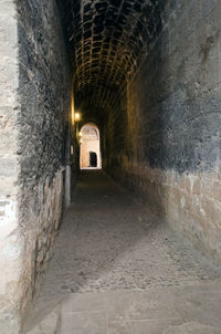 Illuminated tunnel