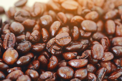 Full frame shot of coffee beans