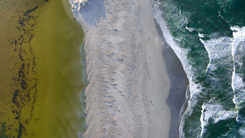 Aerial view of beach