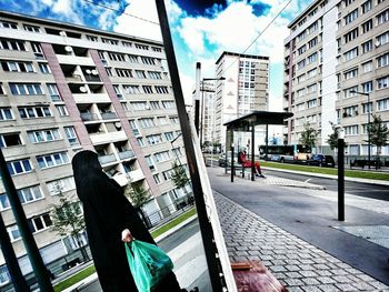 Buildings in city