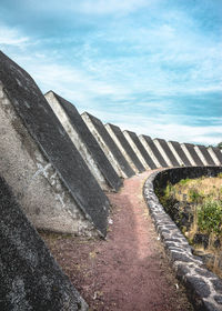 Steps leading towards sky