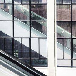 Reflection of building in sunlight