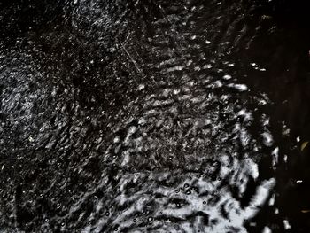 Full frame shot of rippled water