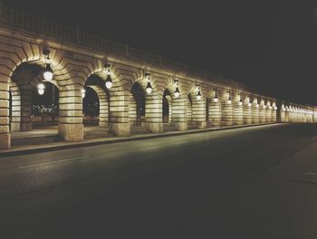 People at railroad station