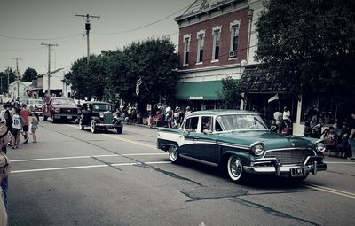 Traffic on city street