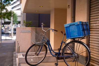 Bicycle on street