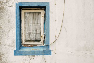 Old closed window